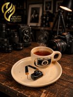چایخوری طرح دوربین عکاسی
